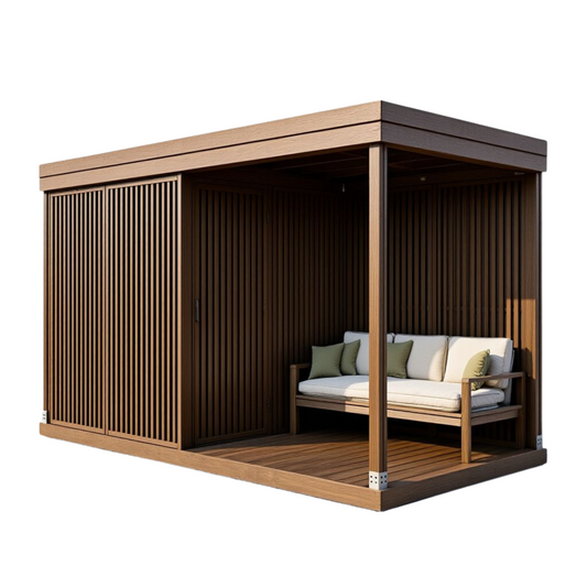 Sunroom with Storage 4x2m