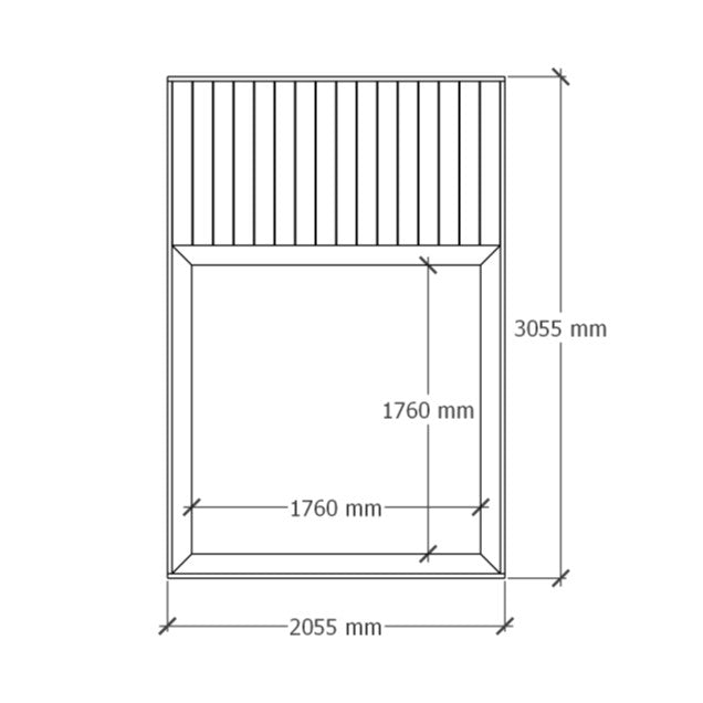 Sandbox Deck 2x3m