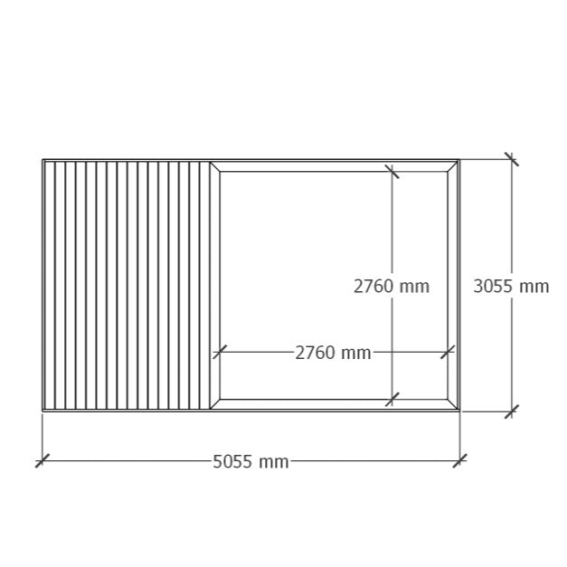 Sandbox Deck 5x3m