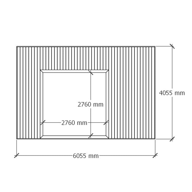 Sandbox Deck 6x4m