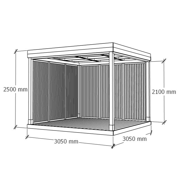 Sunroom 3x3m