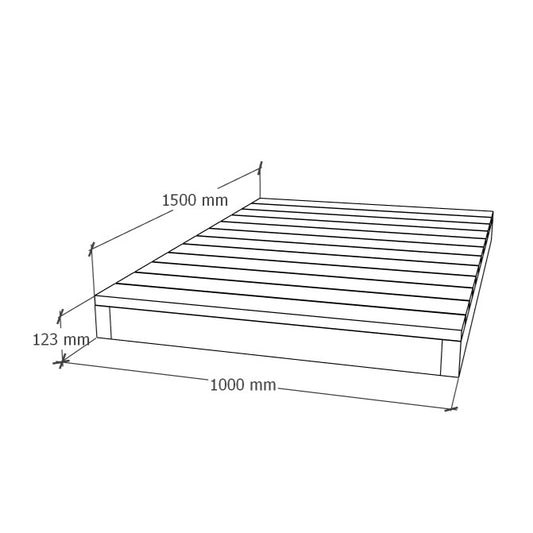 Walkway Deck Module 1x1.5m