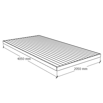 Deck 2x4m