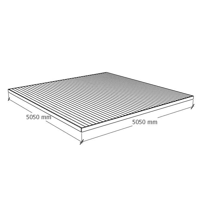 Deck 5x5m