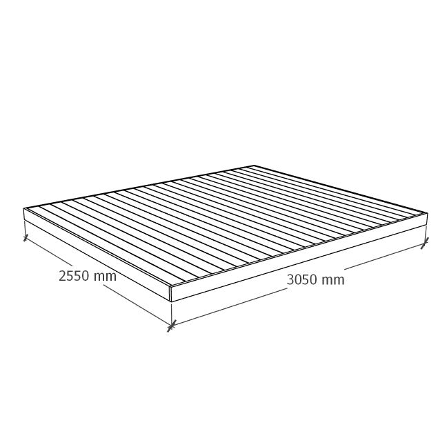 Deck 3x2.5m
