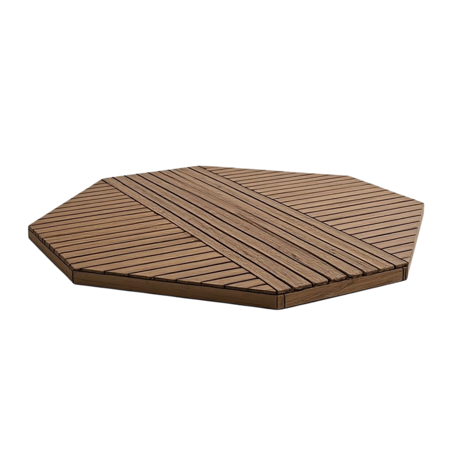 Custom-Shaped Deck 3x3m