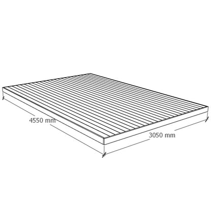 Deck 3x4.5m