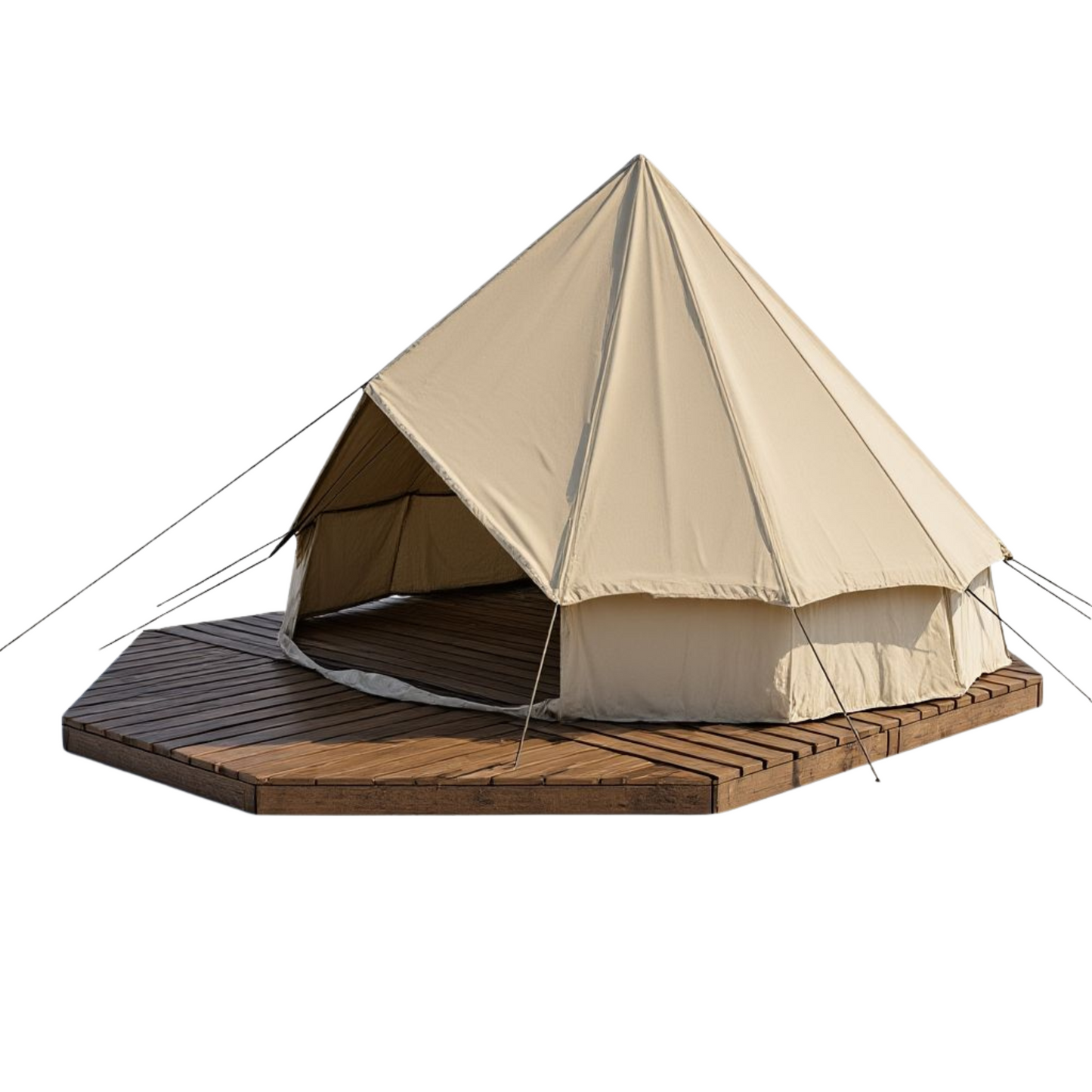 Custom-Shaped Deck 3x4m