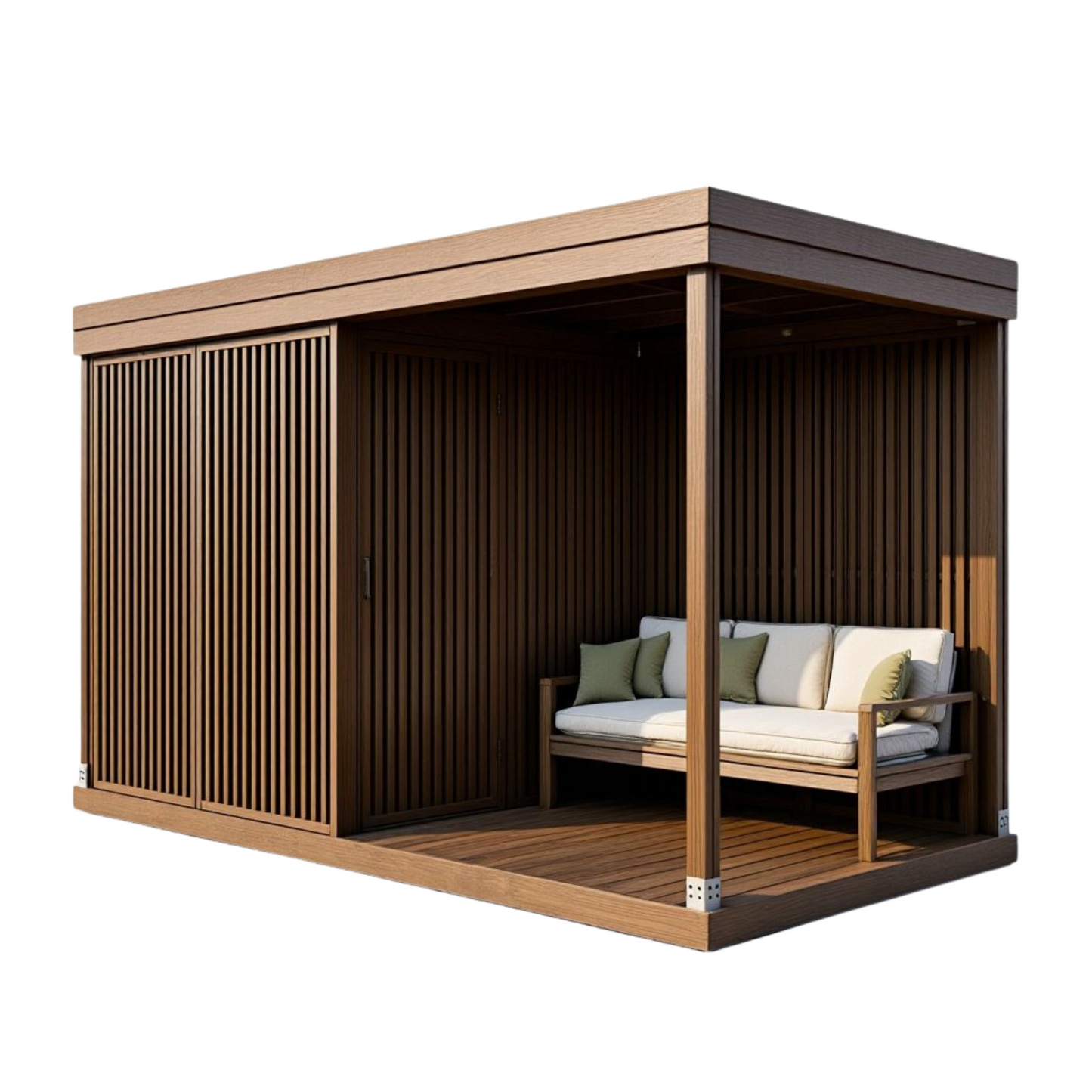 Sunroom with Storage 4x2m