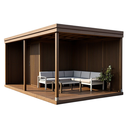 Sunroom with Storage 5x3m