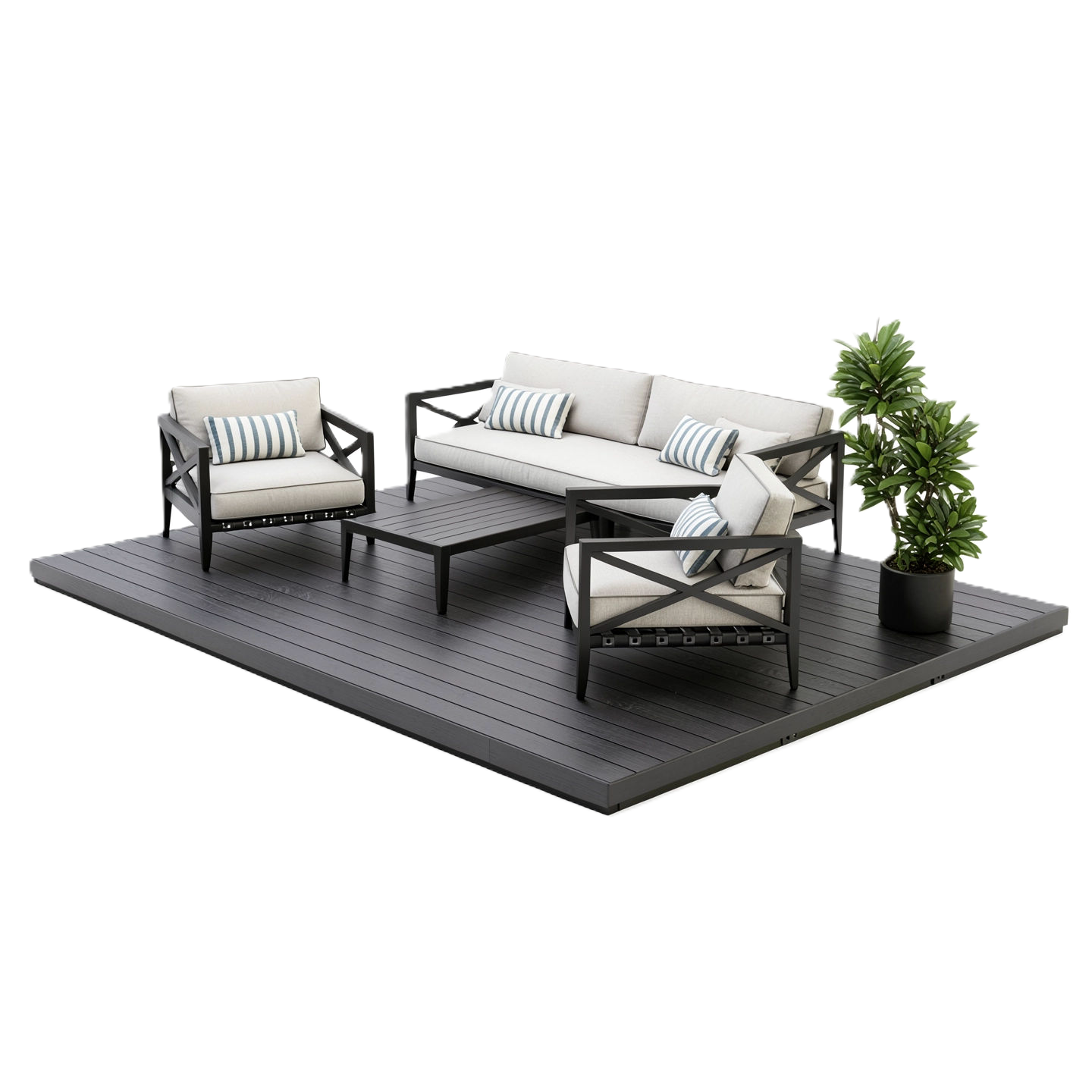 Composite Deck 3x4m