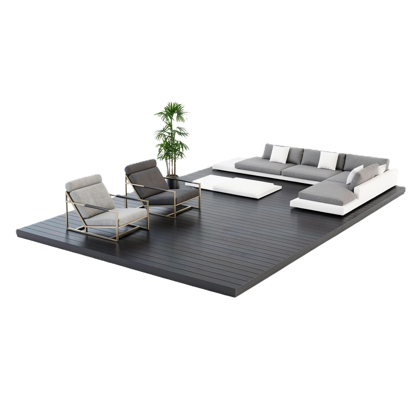 Composite Deck 6x4m