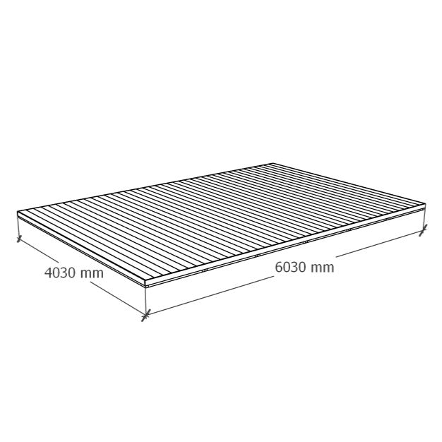 Composite Deck 6x4m