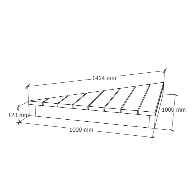 Deck Corner Module 1x1m I