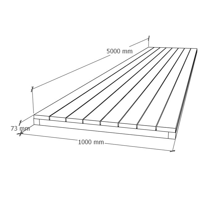 Floor Module 1x5m