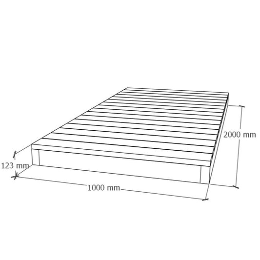 Walkway Deck Module 1x2m