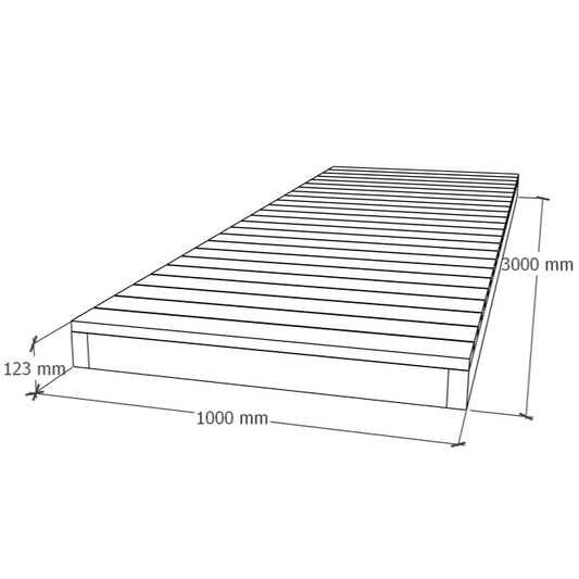 Walkway Deck Module 1x3m