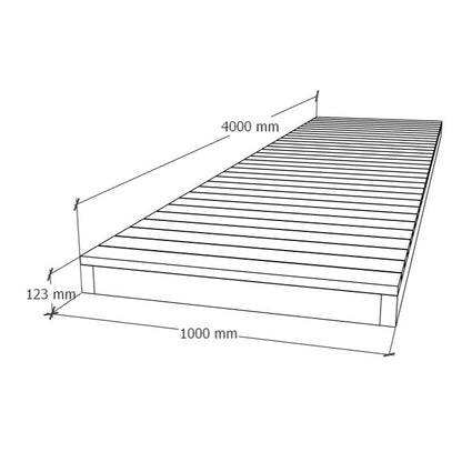 Walkway Deck Module 1x4m